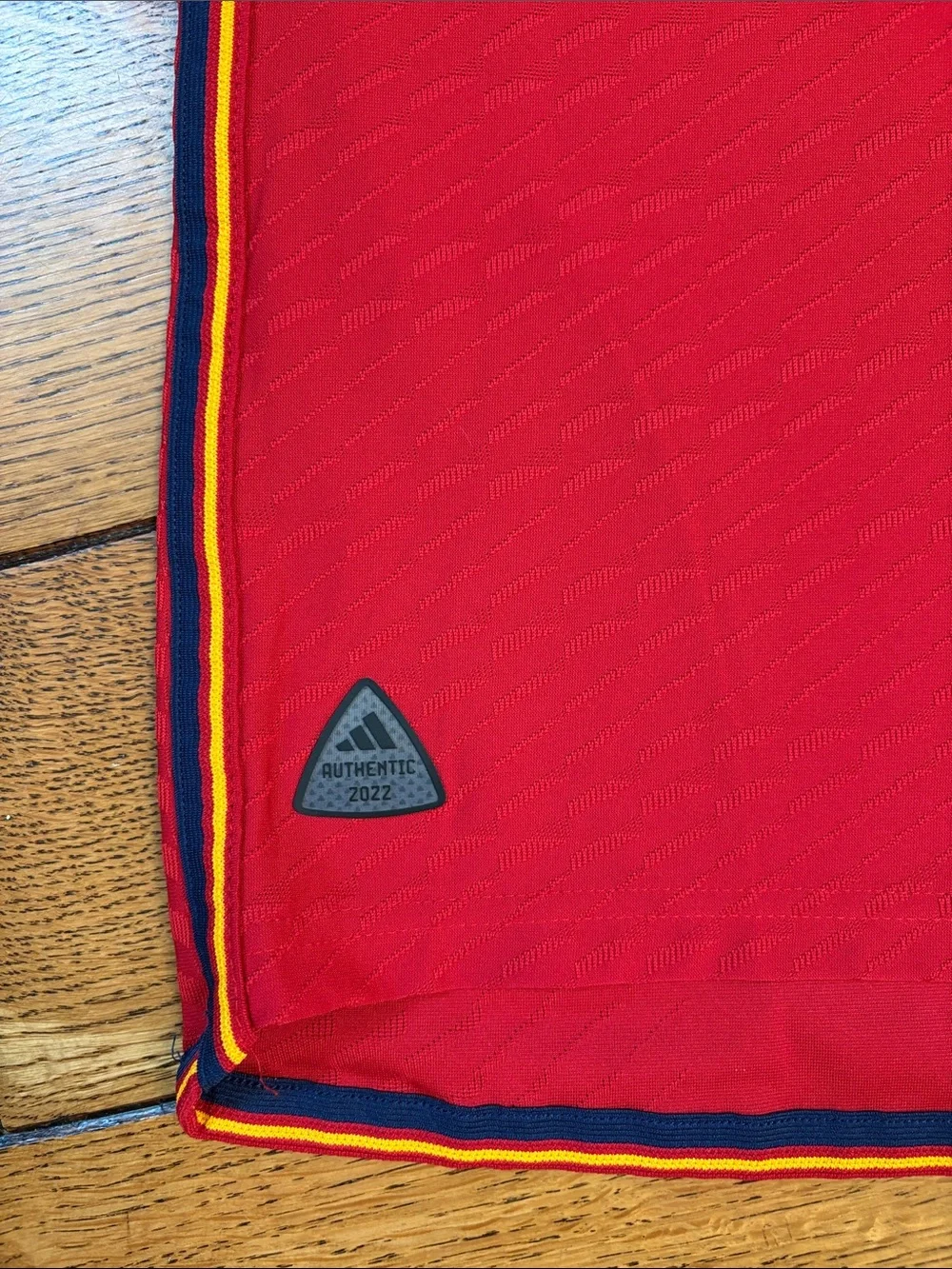 2022 Spain Home Soccer Jersey